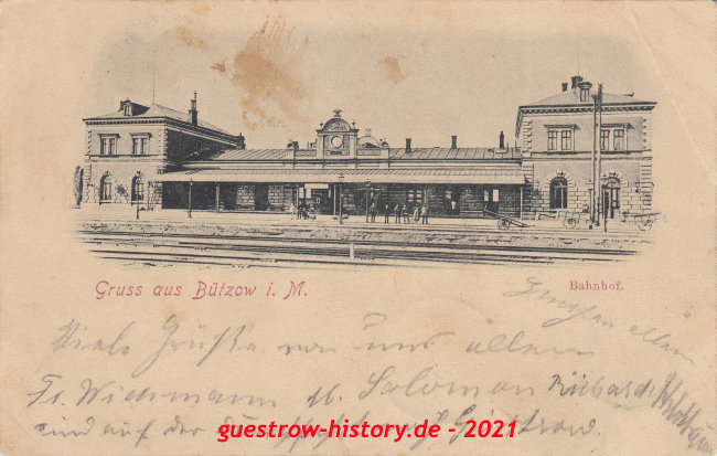 1899 - Bützow - Bahnhof