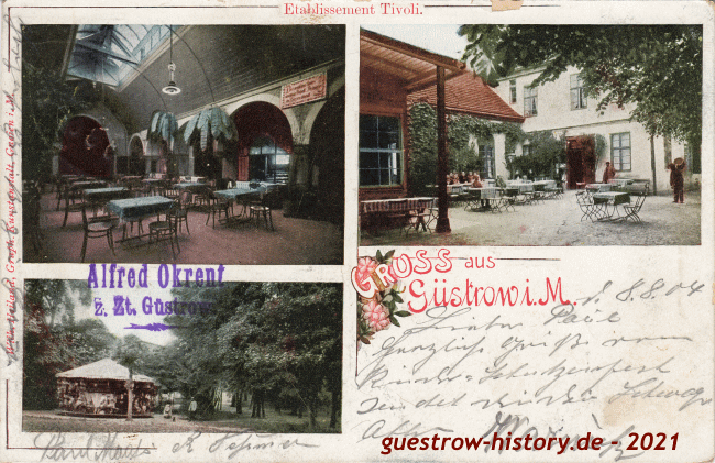 1904 - Güstrow - Etablissement Tivoli
