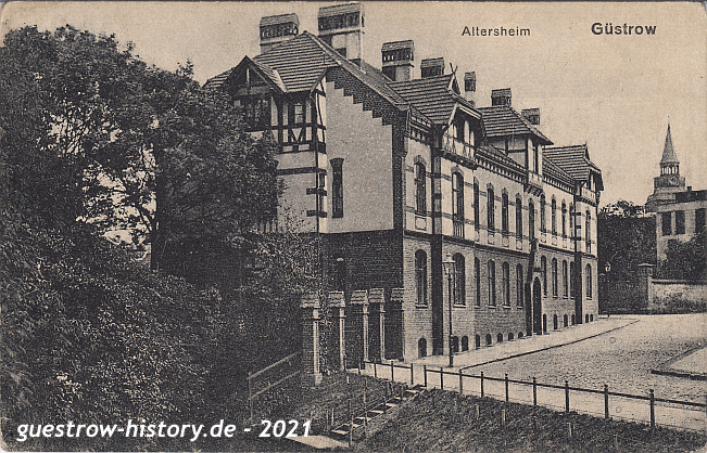 1910 - Güstrow - Altersheim