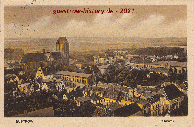 1913 - Güstrow - Panorama