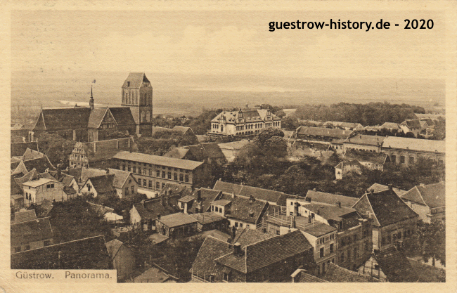 1913 - Güstrow - Panorama