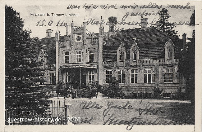 1913 - Prüzen - Gutshaus