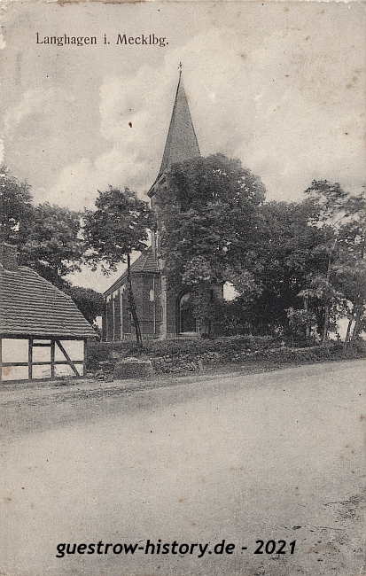 1915 - Langhagen - Kirche