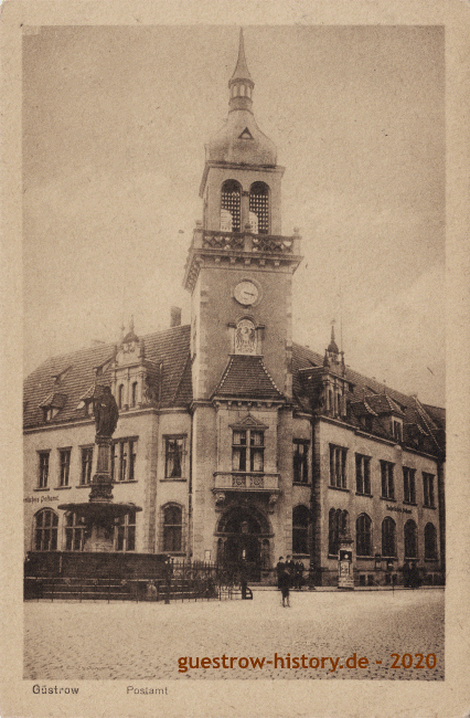 1915 - Güstrow - Postamt