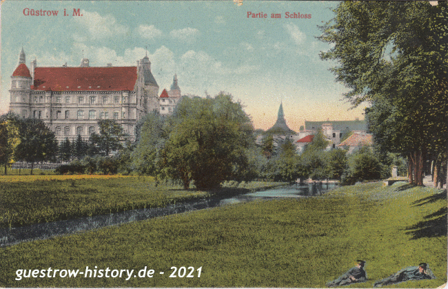 1916 - Güstrow - Schloss