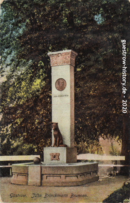 1919 - Güstrow - John Brinckmann Brunnen