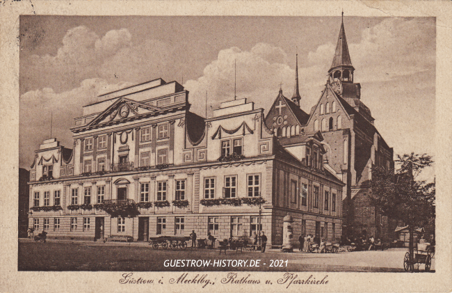 1924 - Güstrow - Rathaus