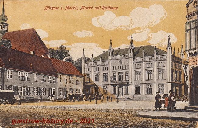 1929 - Bützow - Markt