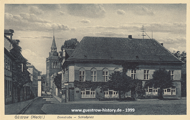 1930 - Güstrow - Schlossplatz