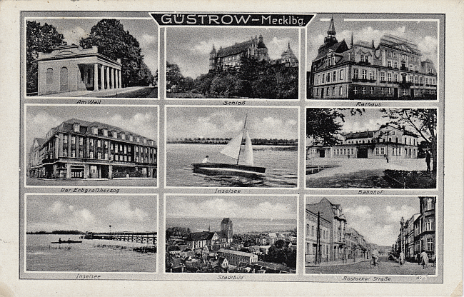 1942 - Güstrow - Stadtansichten