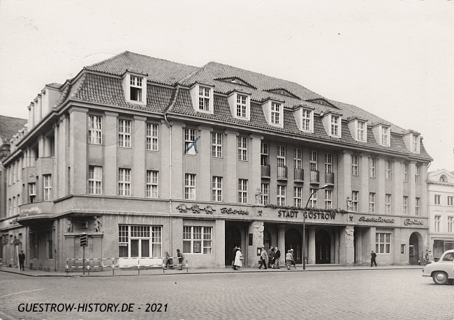 1964 - Güstrow - Hotel Stadt Güstrow