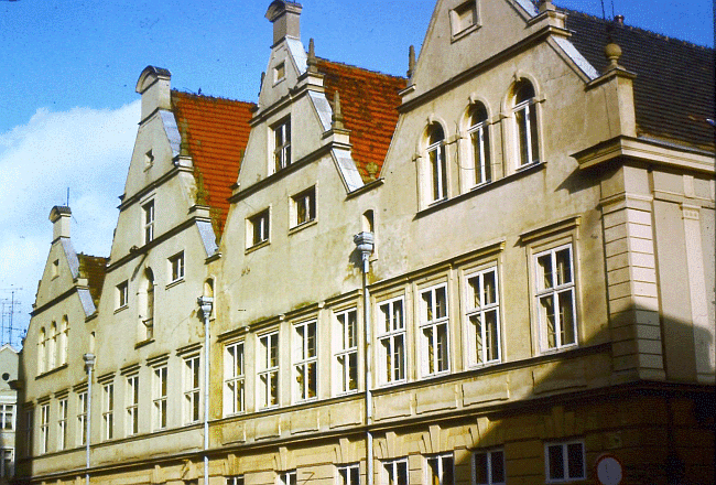 1980 - Güstrow - Rathaus - Westseite