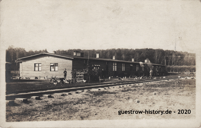 1917 - Güstrow - Kriegsgefangenlager - Wirtschaftshof