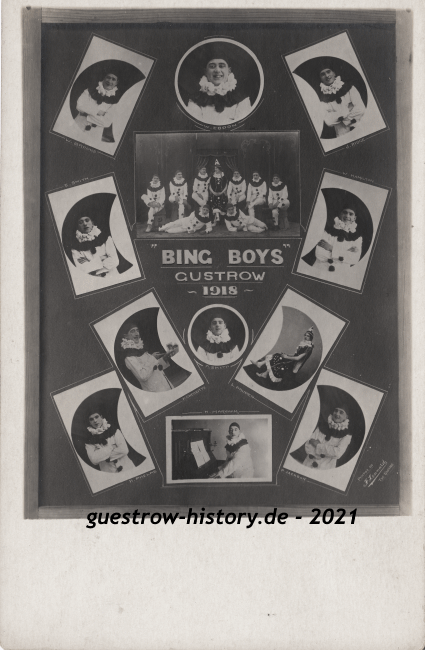 1918 - Güstrow - Krieggefangenenlager - The Güstrow Bing Boys