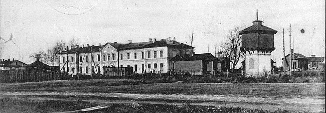 1917 - Koschedary - Bahnhof